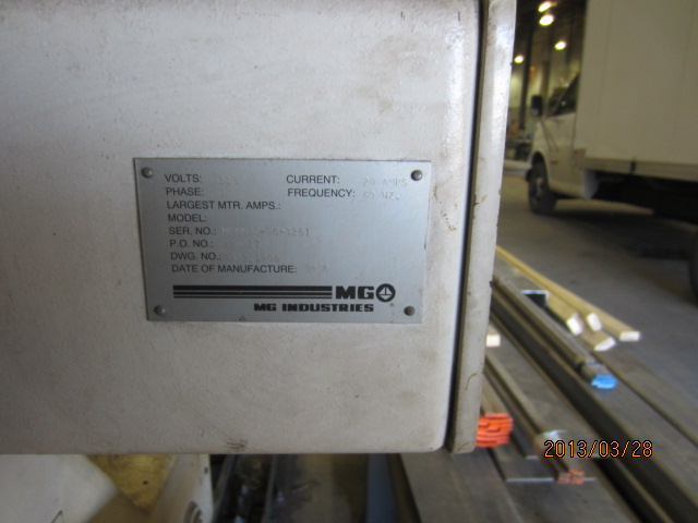 Cnc plasma HD MG industrie 10 x 20 pieds 1996 – Image 7