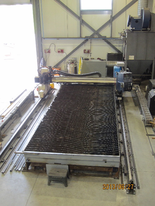 Cnc plasma HD MG industrie 10 x 20 pieds 1996