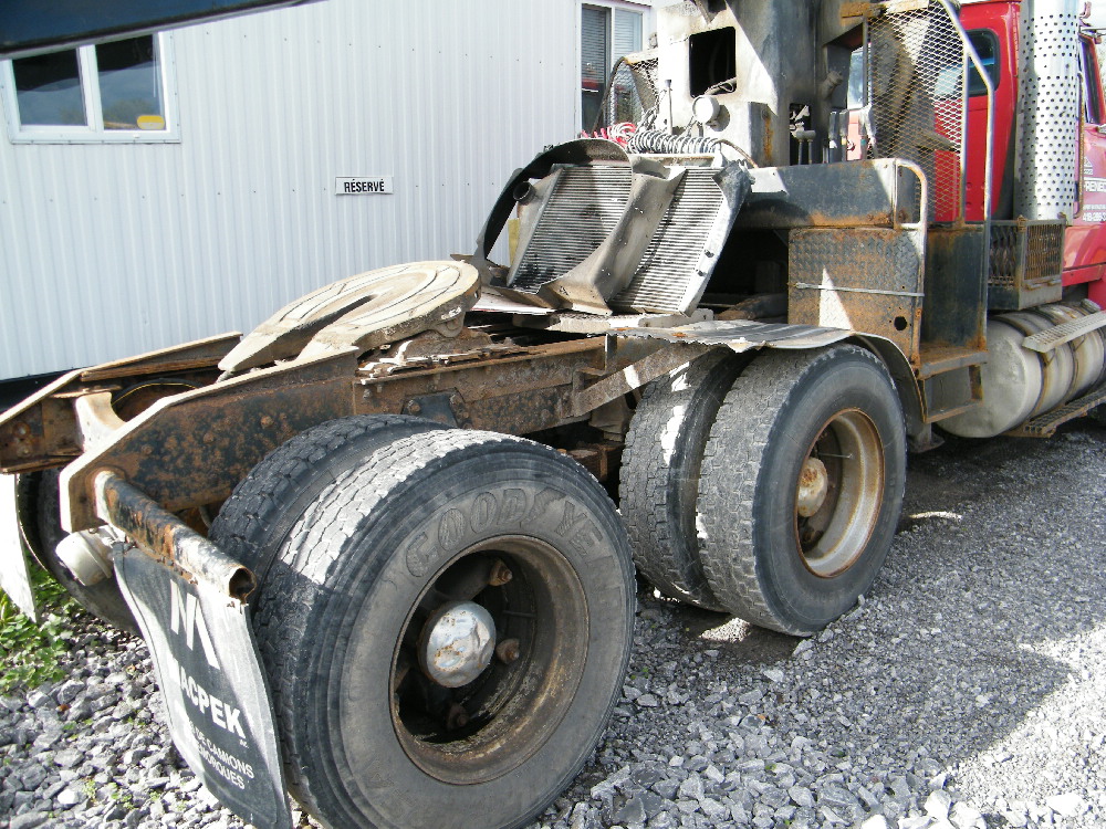 Camion boom truck avec grue Ford 1992 – Image 3