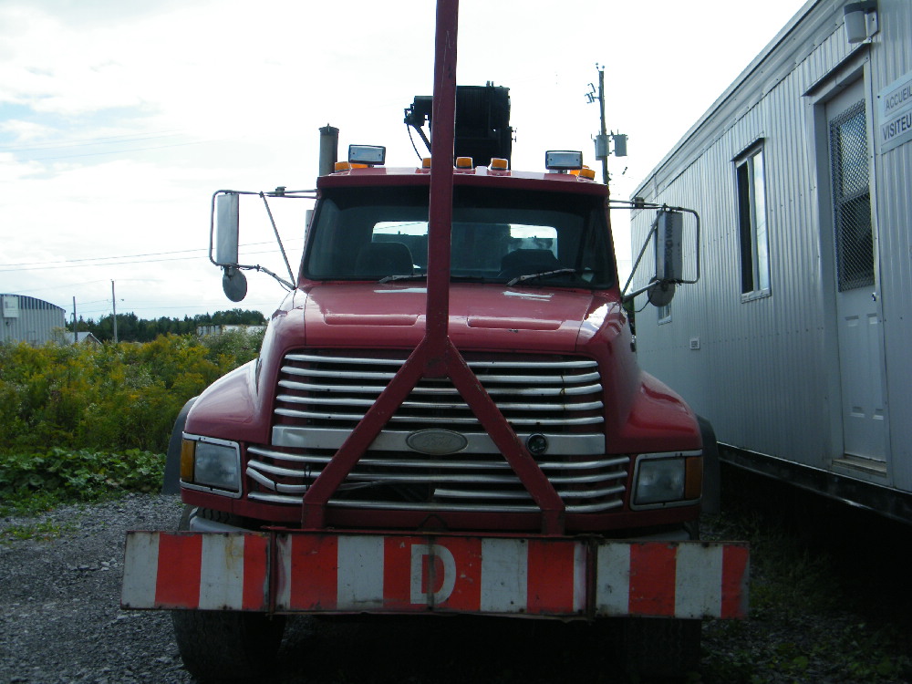 Camion boom truck avec grue Ford 1992 – Image 11