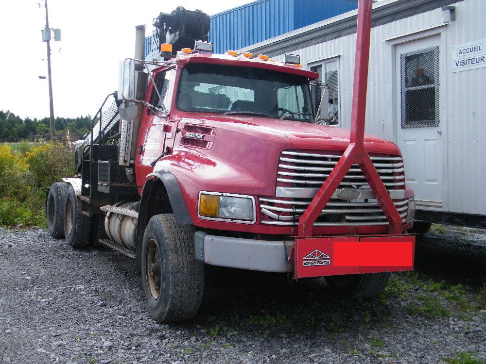 Camion boom truck avec grue Ford 1992 – Image 10