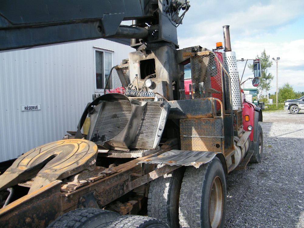 Camion boom truck avec grue Ford 1992 – Image 7