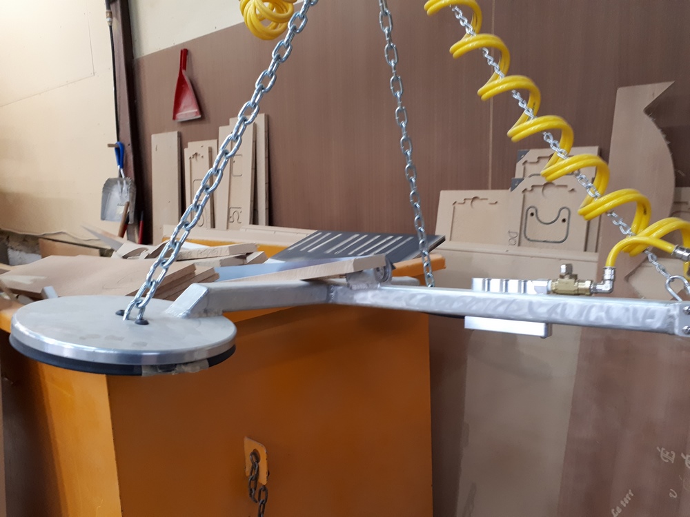 Bras de manutention Delanay 200 lbs ventouse double. – Image 4