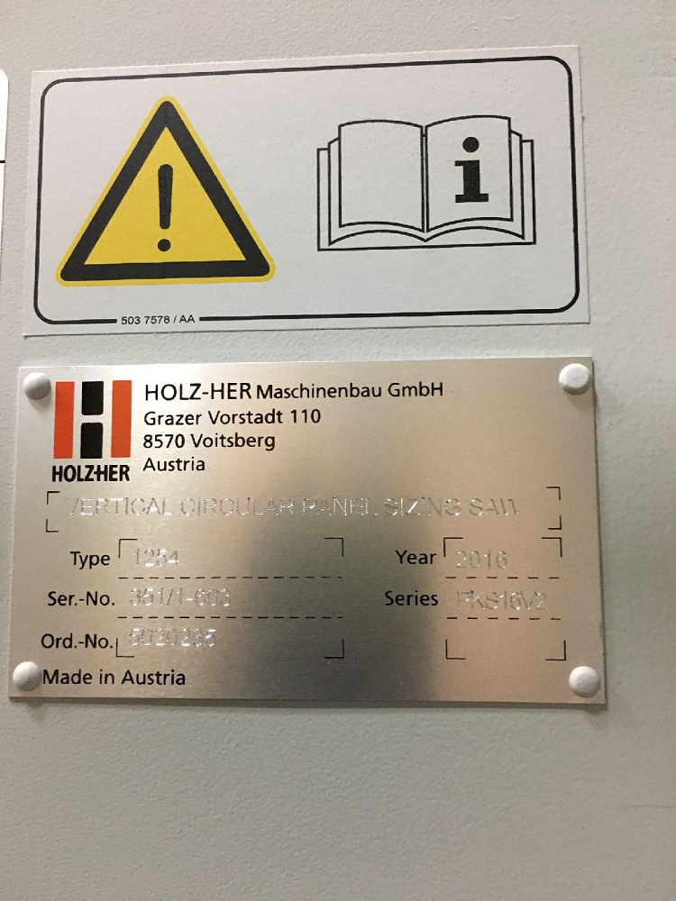 Scie à panneau verticale Holzher Super Cut Plus 2016 – Image 12