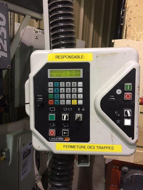 Scie a panneau verticale Holzher 1230 automatique. – Image 6