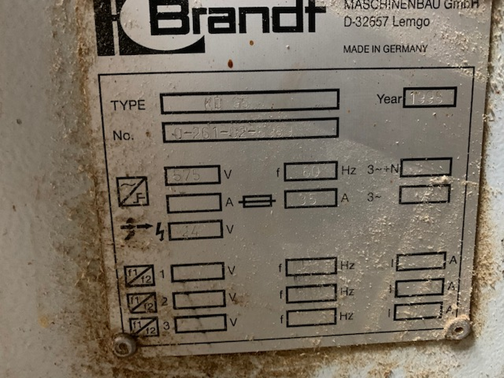 Plaqueuse de chants Brandt KD 77C – Image 20