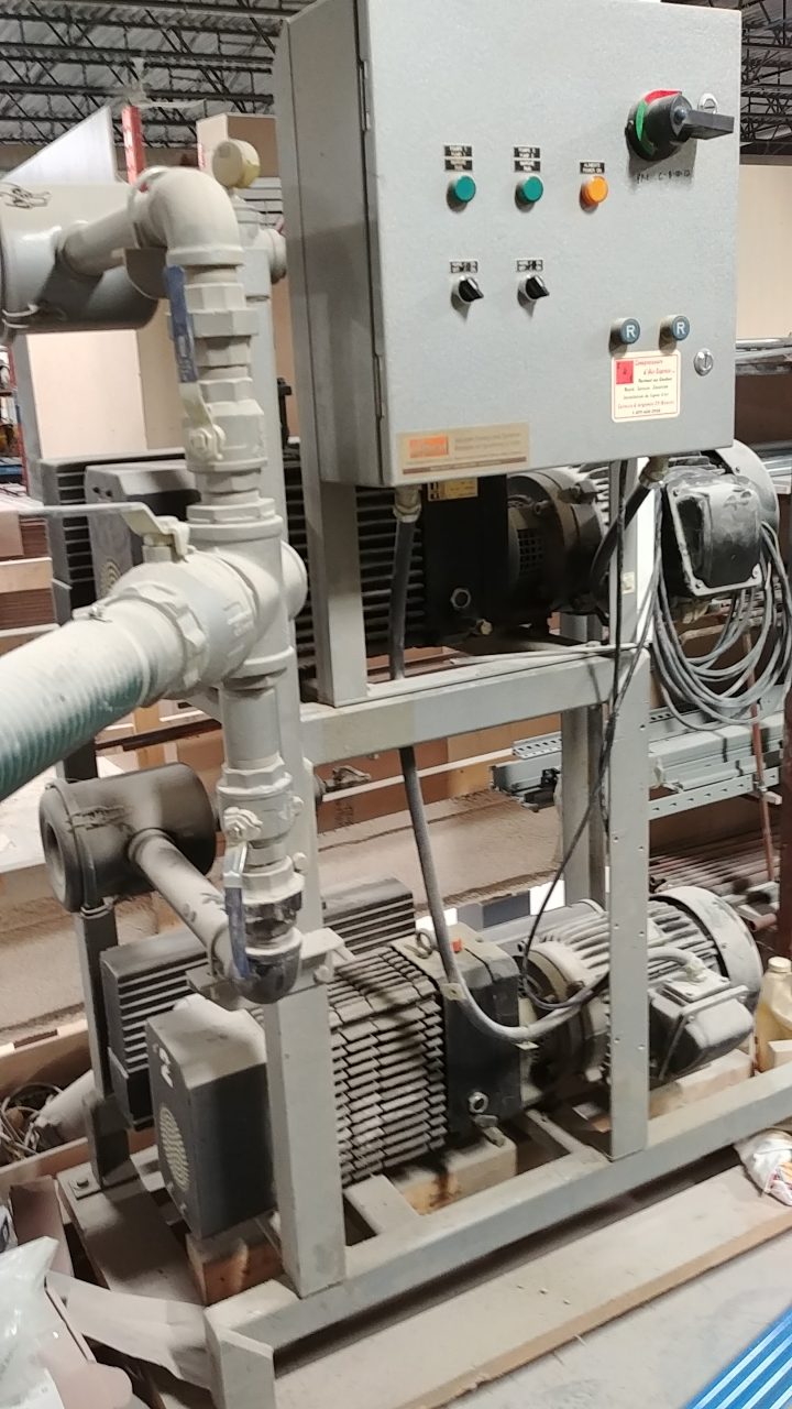 Pompe vacuum Busch 300 m3/h.