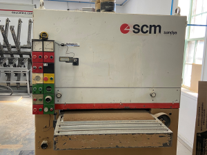 Sableuse à panneaux SCM CL 92,  2 stations 37 pouces