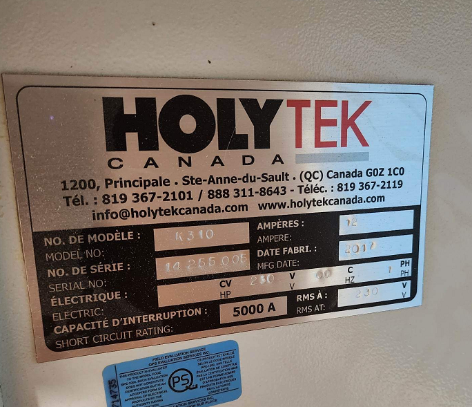 Plaqueuse de chants Holytek K3100 , 2017, 220 volts 1 phase – Image 3