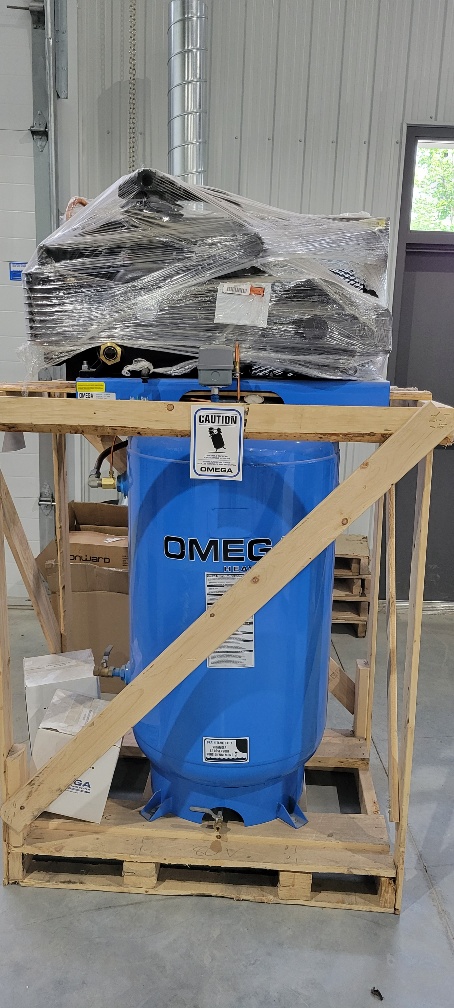 Compresseur a piston Omega TK-7580V-05, 7.5 hp 2020