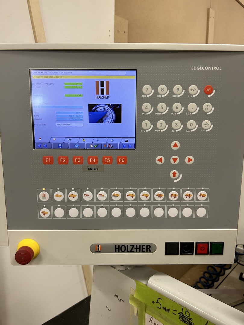 Edgeuse Holzher Modèle Auriga 1308 XL 2013 premilling 230 volts 1 phase – Image 12