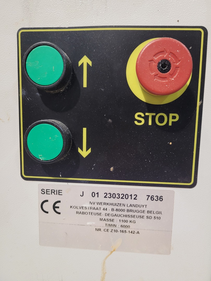 Combiné planeur corroyeur Robland SD 510 eco 20 pouces – Image 11