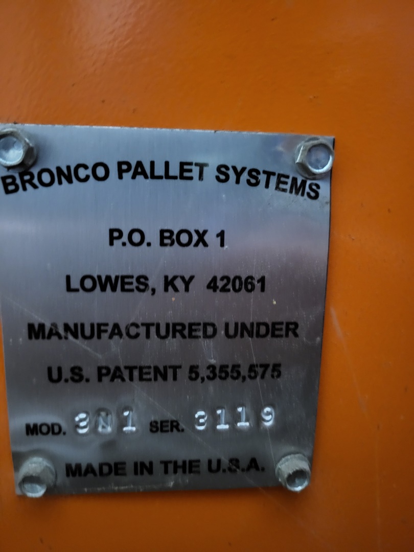 Machine fabrication de palettes Bronco Pallet System 301 – Image 6
