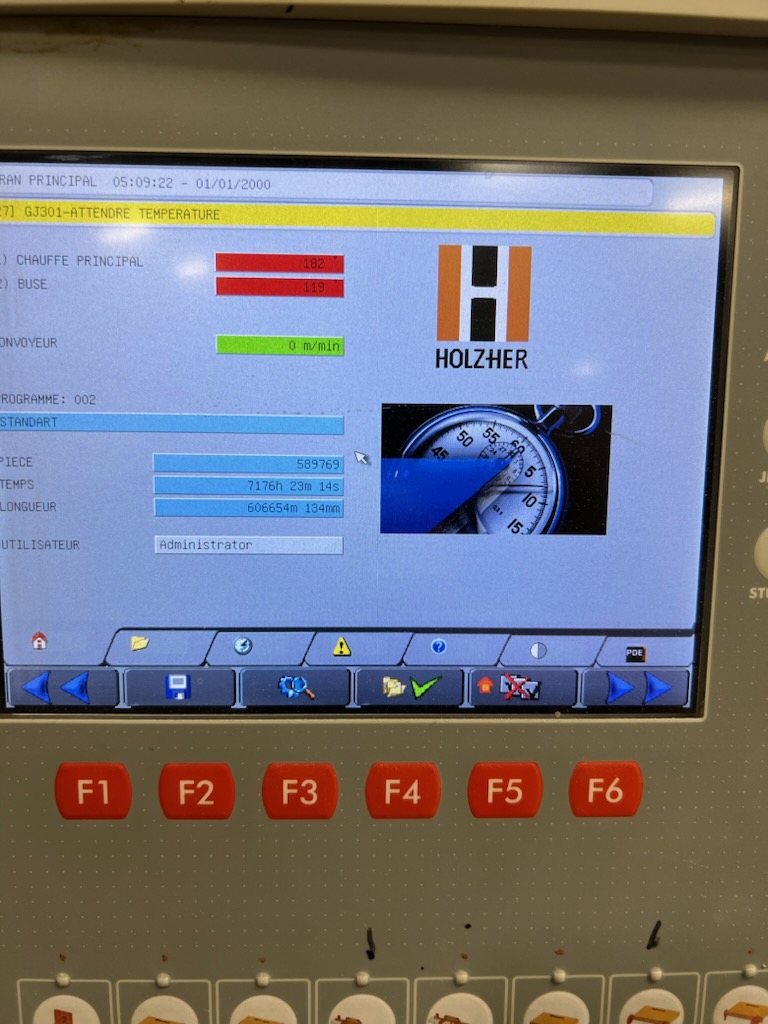 Edgeuse Holzher Modèle Auriga1308 XL 2013 Premilling – Image 8