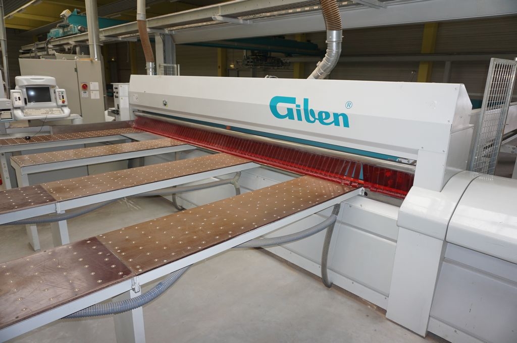Beam saw Giben Prismatic back loading