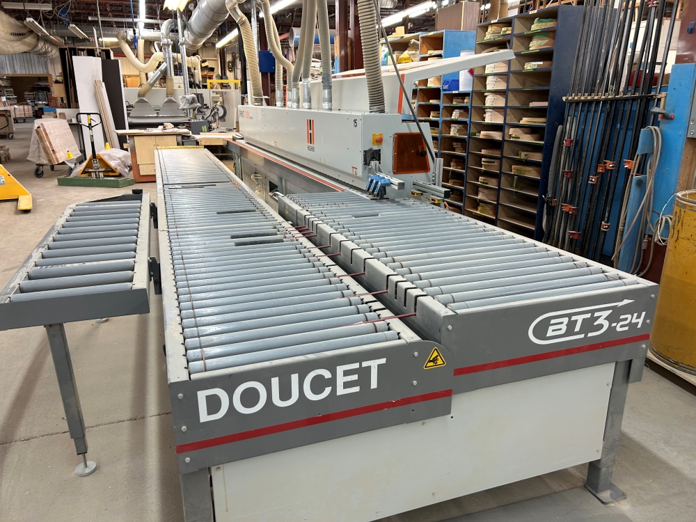 Plaqueuse de chants Holzher Sprint 1329 Premium Pre-milling avec convoyeur – Image 4