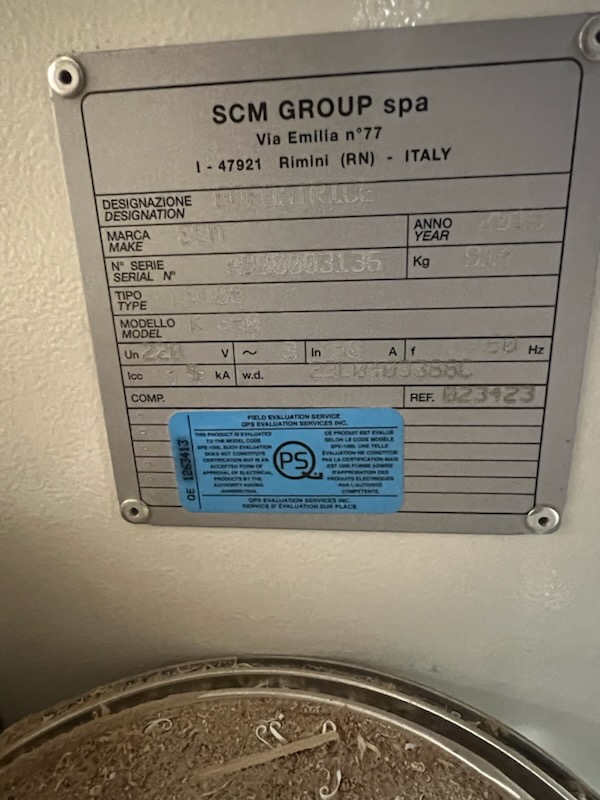 Plaqueuse de chant SCM Olimpic K360 premiling – Image 9