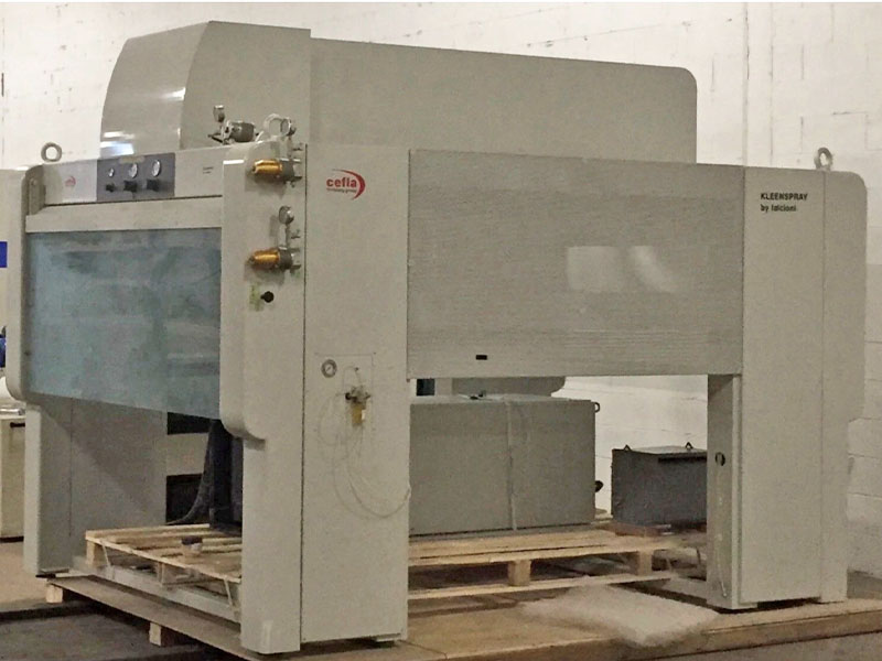 Robot à pulvérisation CEFLA KLEENSPRAY 12 Reciprocating Spray Line – Image 7