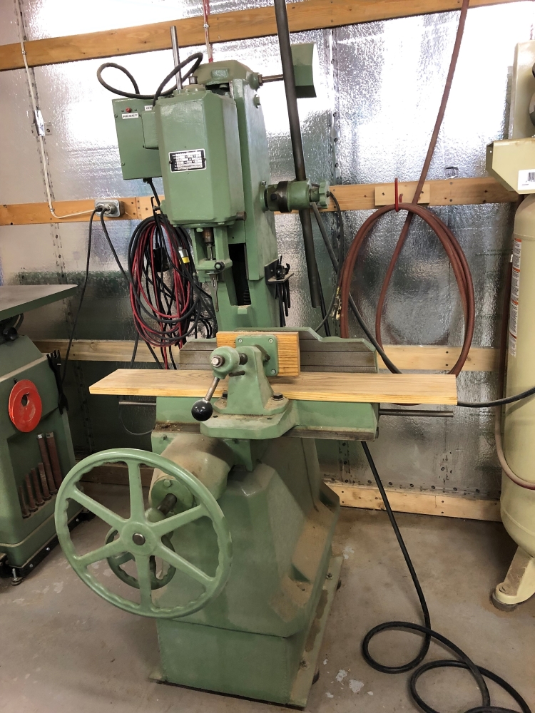 Mortaiseuse à bédane Wadkin