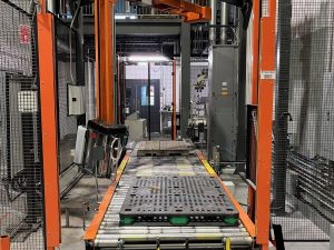 Emballeuse Phoenix PRTA 2200 avec convoyeurs