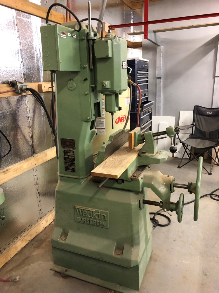 Mortaiseuse à bédane Wadkin – Image 2