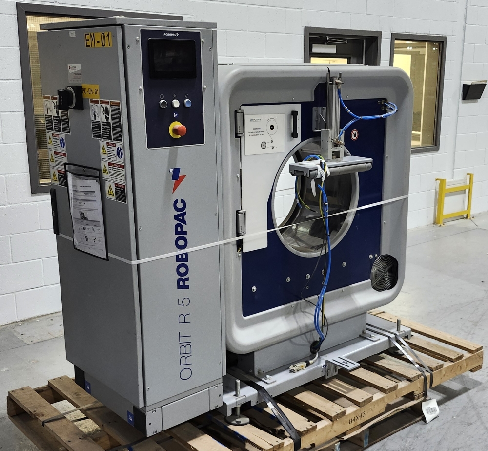 Emballeuse orbital ROBOPAC 5-250 avec convoyeurs – Image 2
