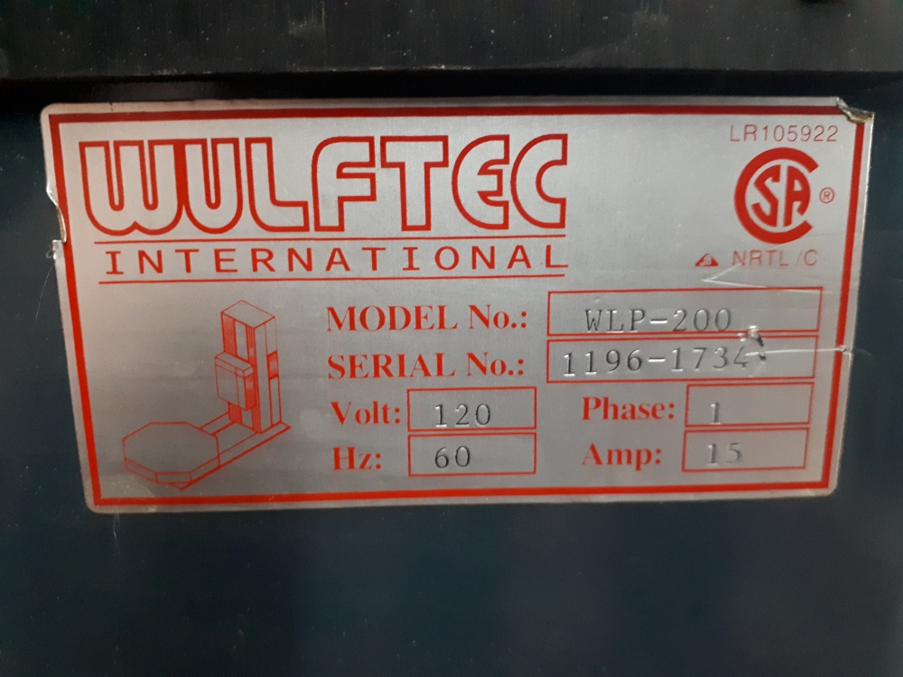 Emballeuse a palette WULFTEC WLP-200 – Image 3