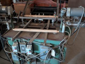 Machine a tenon double automatique