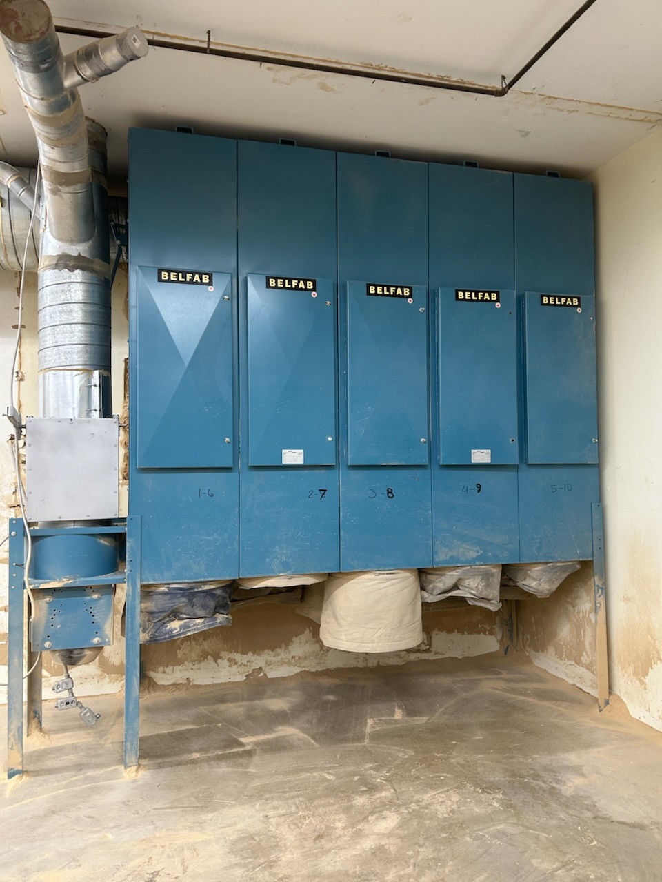 Dépoussiéreur Belfab NBM 20 Hp 6000 cfm