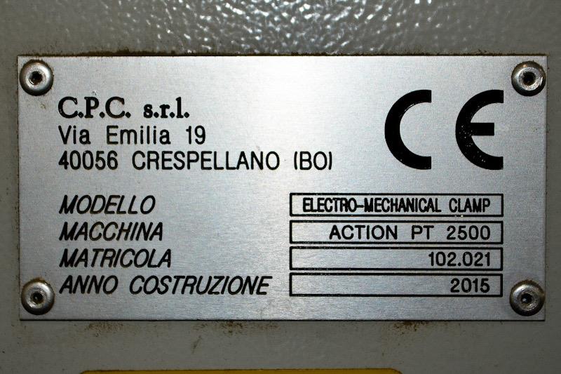 Presse à caisson semi automatique SCM CPC Action PT2500 2015 – Image 7