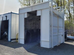 Cabine de peinture fermé (down-drafth)