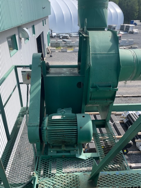 Dépoussiéreur Rousseau 10000 cfm 50hp. – Image 8