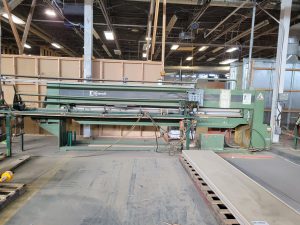 Machine 'postforming' Brandt PF-10/42