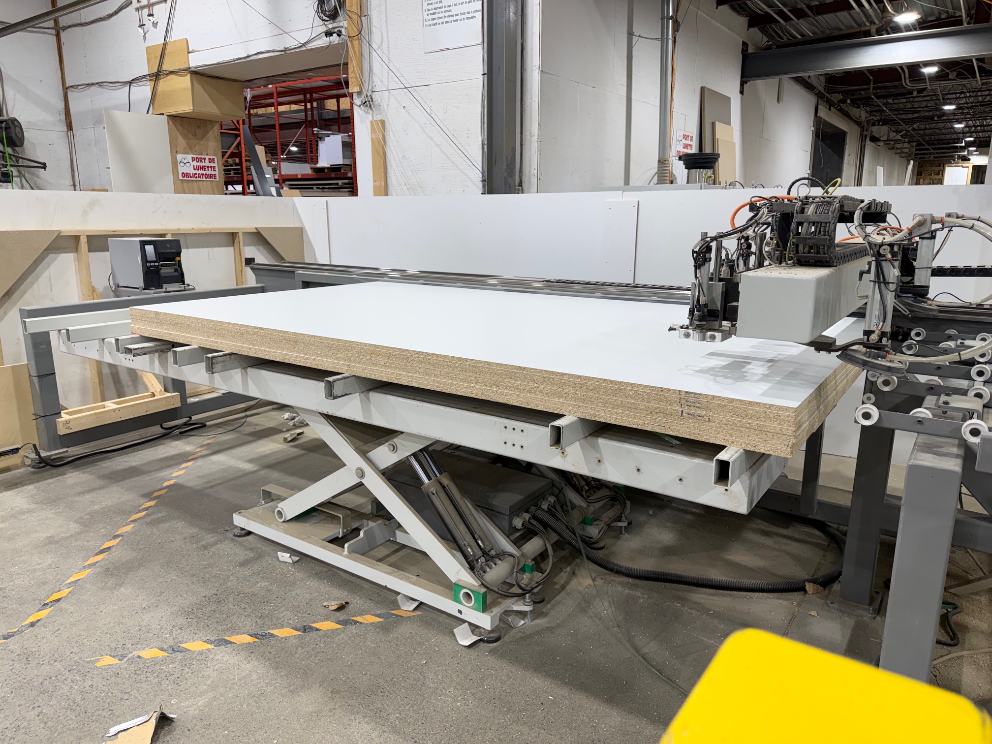 CNC Biesse skill G FT 1536 avec chargement et dechargement et imprimante codebare – Image 3