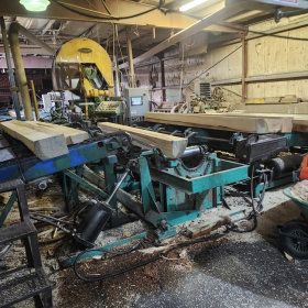 Ligne de sciage complète