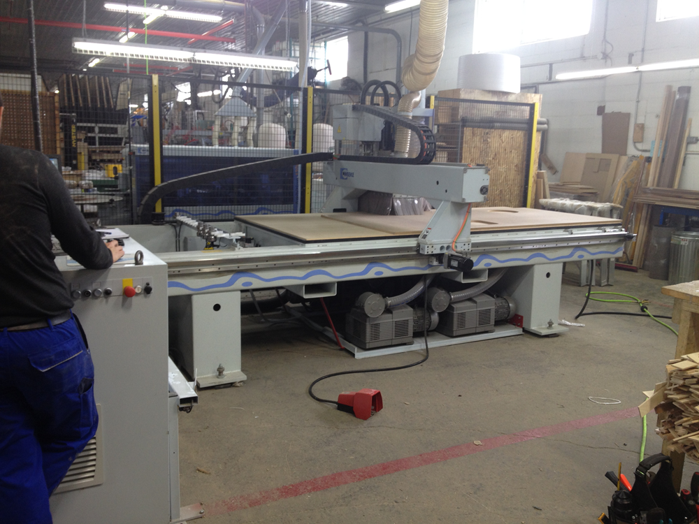 Cnc Homag Profit BHP 007/510, 5 x 10 seulement 554 heures de production