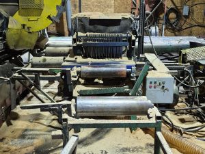 Déligneuse avec scie mobile 20 HP avec laser