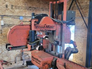 Moulin à scie WOODMIZER avec twin blade edger