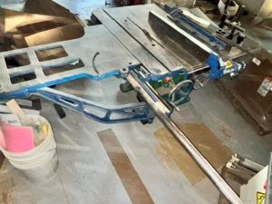 Banc de scie Bauerle B3 avec table coulissante