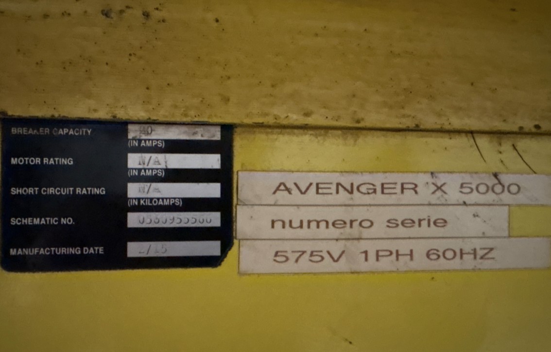 Cnc plasma ESAB Avenger X 5000 – Image 3