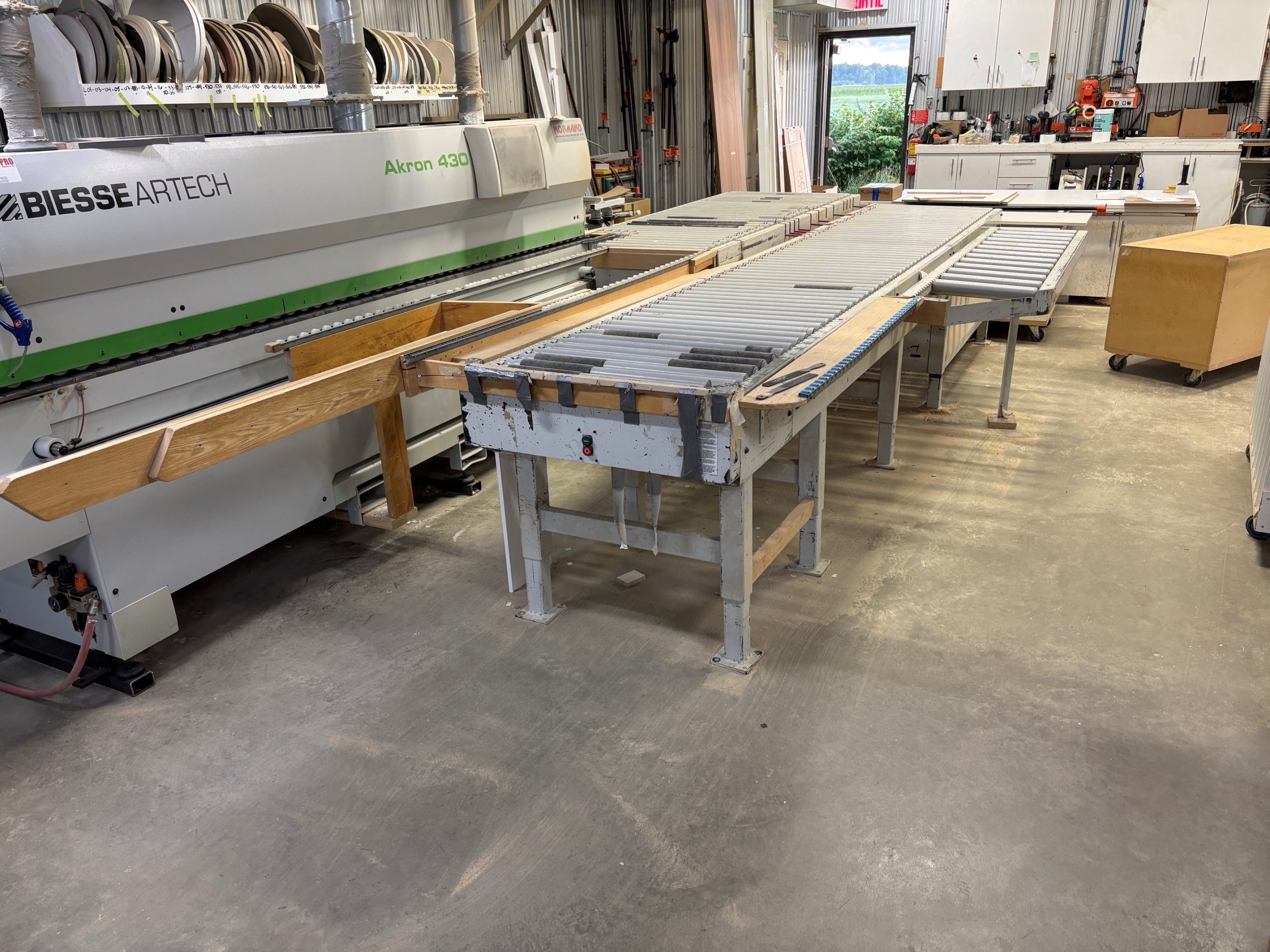 Plaqueuse de chants Biesse Artech Akron 430 – Image 4