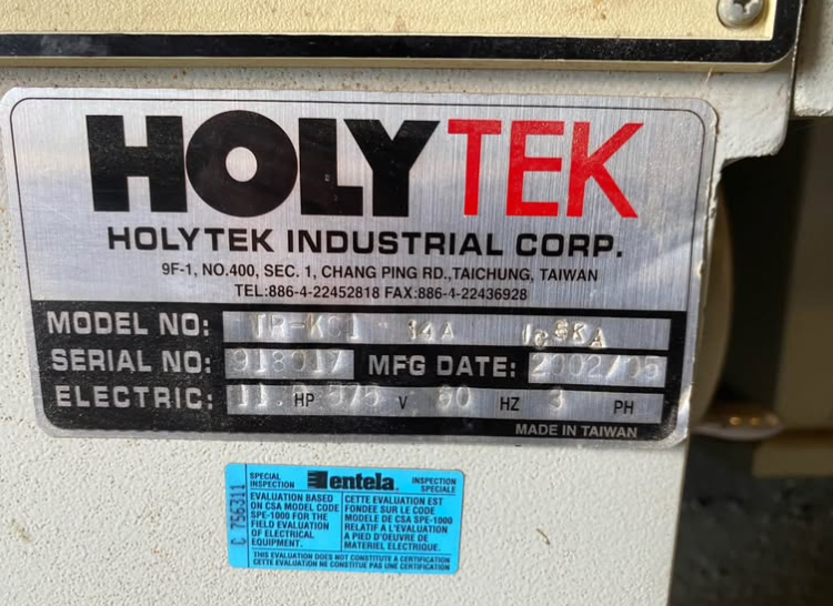 Sableuse à profils Shapeur/Profileur industrielle Holytek TR-KS1 – Image 8